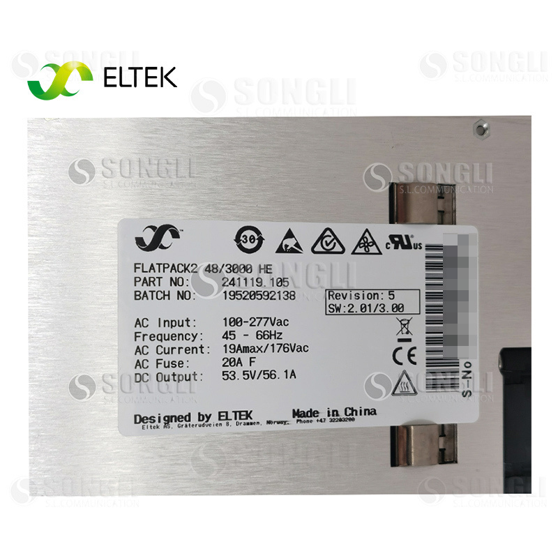 eltek flatpack2 he 48v 3000w 241119.105 rectifier module eltek flatpack2 he 48v 3000w 241119.105 rectifier module