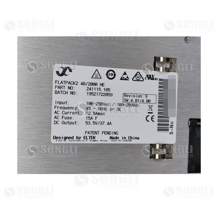 eltek flatpack2 he 48v 2000w 241115.105 rectifier module eltek flatpack2 he 48v 2000w 241115.105 rectifier module